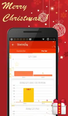 Christmas gift list android App screenshot 3